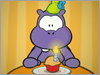  Wippo celebra su cumpleaos con sus amigos. Hoy en tu cumpleaos, todos tus deseos pueden hacerse realidad. Felicidades! 
