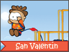 Wero le da un beso extremo a Wamba en San Valentn