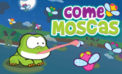 Come Moscas::Wibbit salta para comer moscas sobre el estanque. Acompáñalo y marquen un nuevo récord. Wibbit salta para comer moscas sobre el estanque. Acompáñalo y marquen un nuevo récord.
