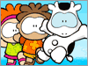 Cowco y amigos te dicen hola