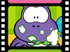 Wippo se cae encima de su pastel de cumpleaos