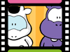 Cowco y Wippo quieren usar el mismo disfraz