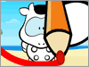 Cowco dibuja una sonrisa en la pantalla