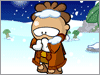 Wero se encuentra en la nieve y extraa a Wamba