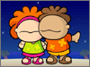 Wero le da un beso a Wamba por cada estrella