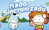 Nado Sincronizado::Si la natación es lo tuyo, éste es tu juego. Puedes probar tus habilidades solo, en equipo o retando a tus amigos. Si la natación es lo tuyo, éste es tu juego. Puedes probar tus habilidades solo, en equipo o retando a tus amigos.
