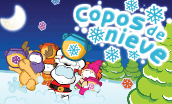 Copos de nieve::Ayuda a Cowco y amigos a capturar los copos de nieve que caen dentro de unos jarrones antes que lleguen al piso. Ayuda a Cowco y amigos a capturar los copos de nieve que caen dentro de unos jarrones antes que lleguen al piso.