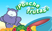 Ponche de frutas::Participa con Wero y Wamba para preparar el ponche de frutas llevando los ingredientes, sin tomar los que no son necesarios. Participa con Wero y Wamba para preparar el ponche de frutas llevando los ingredientes, sin tomar los que no son necesarios.