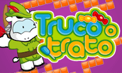 Truco o trato::¿Podrás llegar hasta el final sin salirte del camino? ¡Inténtalo! ¿Podrás llegar hasta el final sin salirte del camino? ¡Inténtalo!