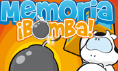 Memoria bomba::¡No es cualquier memorama! ¿Qué tan lejos podrás llegar sin encontrarte con una bomba? ¡No es cualquier memorama! ¿Qué tan lejos podrás llegar sin encontrarte con una bomba?